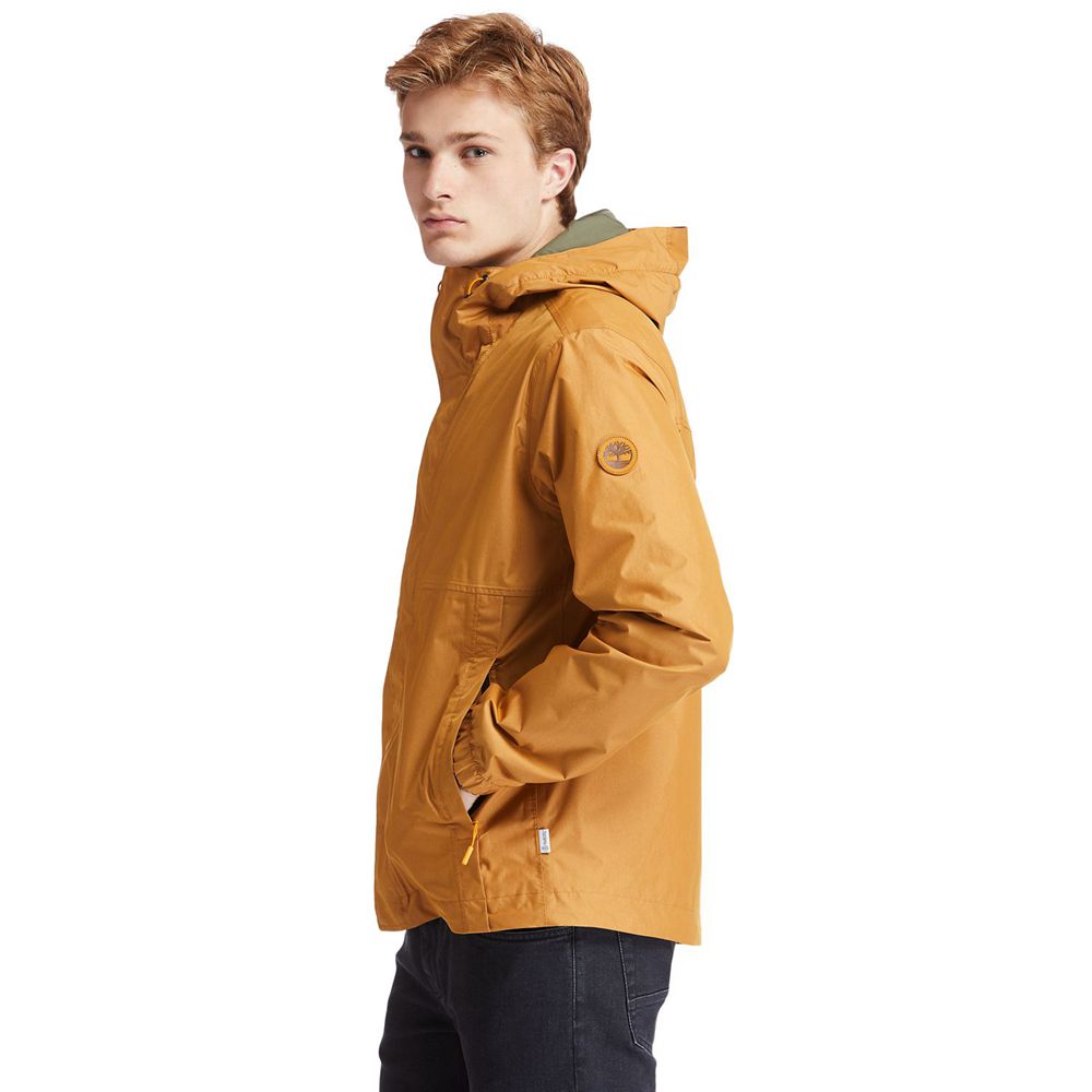 Timberland Μπουφαν Ανδρικα Καφε - Outdoor Heritage Waterproof Windbreaker - Greece 7231864-KJ